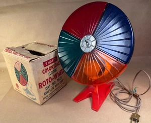 Vintage Snapit Colortone Roto-Wheel Color Wheel Model 1935 for Aluminum Tree - Picture 1 of 24