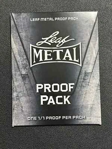 2024 Leaf Metal Proof Pack (1/1 Proof card per pack) - ANYTHING POSSIBLE! - Picture 1 of 1