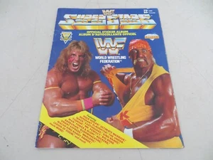 Diamond WWF SuperStars 1991 Official Sticker Album Hogan Warrior Taker HBK WWE - Picture 1 of 7