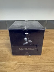 Yehudi Menuhin The Great EMI Recordings 50CD Box Set SEALED - Picture 1 of 4