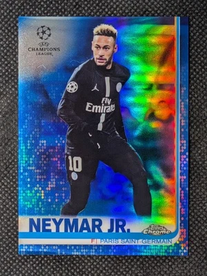 Neymar Jr 2018-19 Topps Chrome Blue #/150 Paris Saint Germain - Image 1 of 2