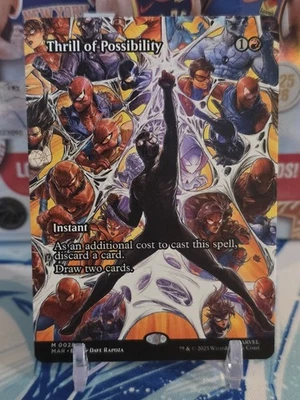 MTG Thrill of Possibility 0028 Regular (Borderless) Marvel Eternal-Legal NM MAR - Image 1 of 2