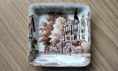 Vintage Bass Brewery Ashtray Great Stuff This Bass  Farmer with Horses - Image 1 of 2