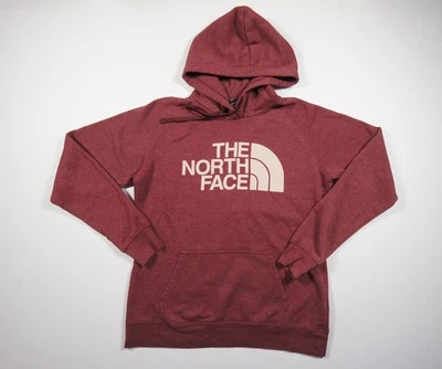 North Face Sudadera Mujer Mediana Roja Sudadera con Capucha Pullover Suéter Damas Aire Libre Foto 1 de 4