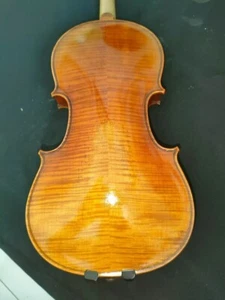 1PC Vanished Violin 4/4 with Case European Flamed Maple Back Spruce Top SY1201# - Picture 1 of 11