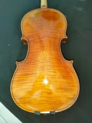 1PC Vanished Violin 4/4 with Case European Flamed Maple Back Spruce Top SY1201# - Image 1 of 4