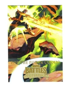 UPPER DECK MARVEL MASTERPIECES 3 2008 BASE CARD 57 FOR THE POWER COSMIC - Bild 1 von 3