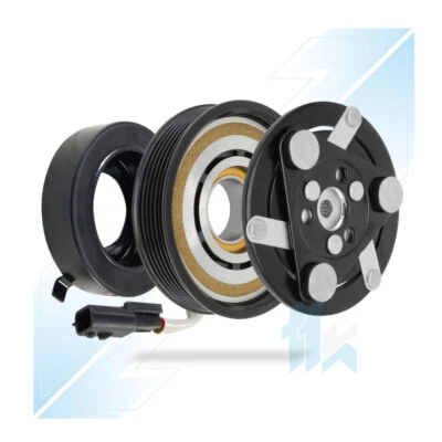 Klimakompressor Kupplung für Volvo V60 Mk1 2.0 D2 D3 D4 D4204T 36010254 36011277 - Image 1 of 2