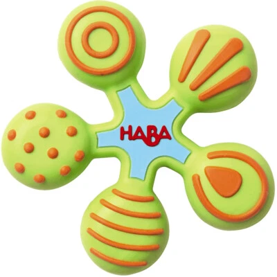 HABA Clutching Toy Star Silicone Teether Baby Toy - Image 1 of 3