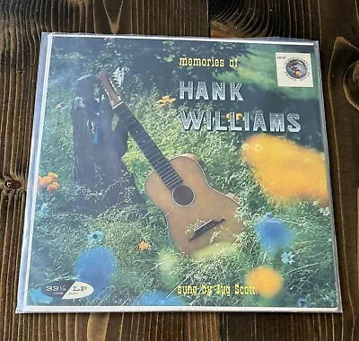 Jug Scott - Memories Of Hank Williams 1957 LP, Album Record - Design Records - Image 1 of 3