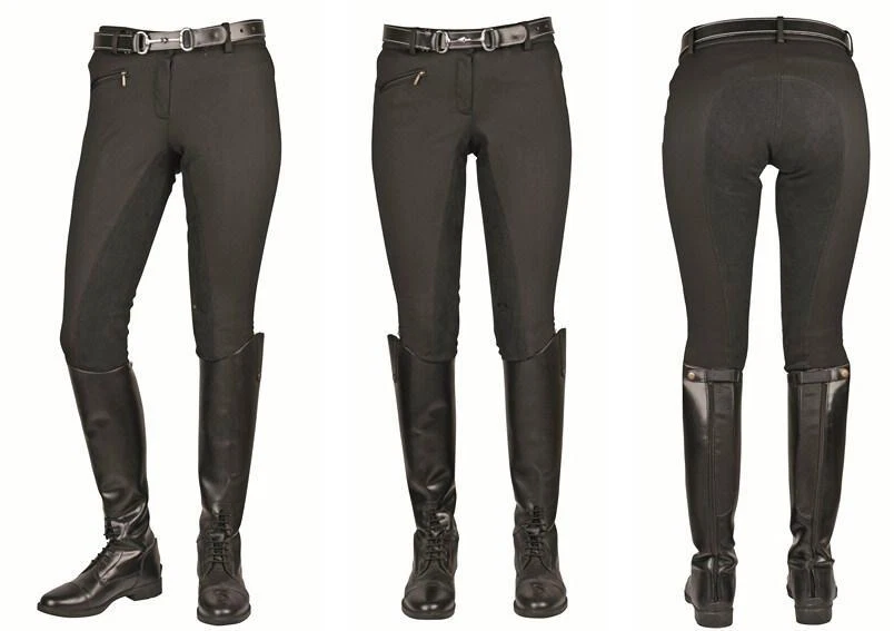 Winter-Reithose Wintersoftshell-Reithose -Winner-Easy schwarz HKM NEU