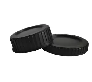 Nikon F Mount Front Body Rear Lens Caps - Picture 1 of 2