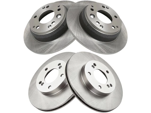 前后 TRQ 制动转子套件适用于五十铃 Oasis 1996 - 1999 96QGFD — 第 1/1 张图片