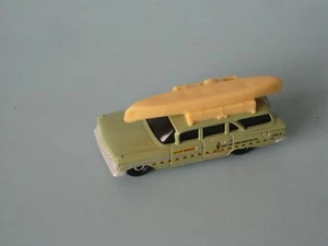 Matchbox 1959 Chevy Wagon Green Park Livery Toy Model Car 73mm Boxed Retro '50s - Picture 1 of 3