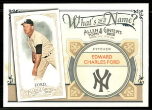 2012 Topps Allen & Ginter #WIN20 Richie Ashburn What's in a Name? - Picture 1 of 2