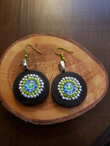 Seahawks Girl Earrings Cover