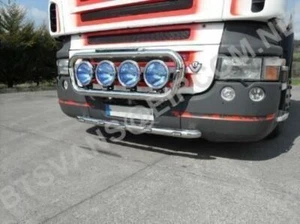 Grill Light Bar B + Spots To Fit Iveco Stralis Cube + HiWay Active Space Time - Picture 1 of 7