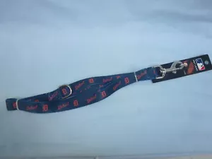 DETROIT TIGERS 4 ft long DOG/PET LEAD/LEASH size Small 3/4" wide by Sparo NWT - Picture 1 of 7