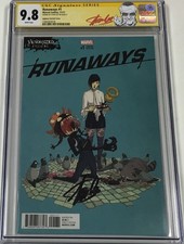 Marvel Runaways #1 Venomized Variant Signed by Stan Lee CGC 9.8 SS Red Label