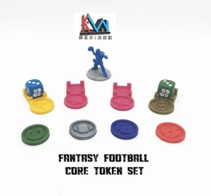 3D Printed - Fantasy Football - Core Token Set (Blood Bowl) - Picture 1 of 2
