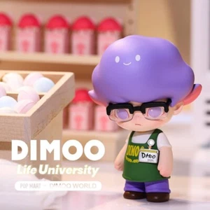 POP M x DIMOO WORLD Life University Mini Figure Salesman Designer Toy - Picture 1 of 4