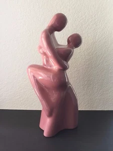 Mid Century Modern Haeger Pottery Couple Dancing Tango Sculpture Abstract Statue - Picture 1 of 9