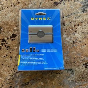 Dynex DX-CR501 External USB 5-in-1 Multi Memory Card Reader/Writer Universal New - Picture 1 of 3