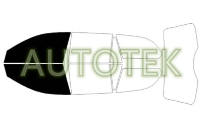 PreCut Film Front 2 Door Windows Any Tint Shade For Jaguar X-Type Wagon 2001-08 - Image 1 of 4