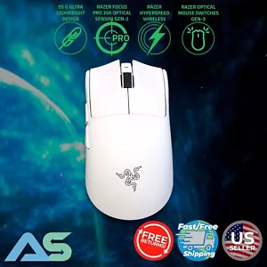 Razer Viper V3 Pro Ultralight Wireless Gen3 Gaming Esports Mouse 35K DPI - White - Picture 1 of 12