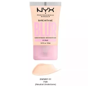 1 NYX Bare With Me Blur Tint Foundation Pale 01 .....304 - Picture 1 of 8
