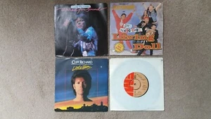 Cliff Richard - 4 x 7" Singles - Wired For Sound, The Young Ones + 2 others - Imagen 1 de 2