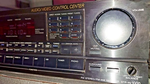 Receptor estéreo Sony STR-AV1000 120 vatios por canal vintage 1988 Japón - Imagen 1 de 11