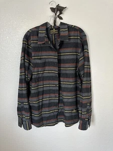 Crooks & Castles Men’s Striped Button Front Shirt~XL - Picture 1 of 4