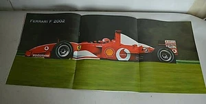 ANCIEN FASCICULE FERRARI COLLECTION VOITURE POSTER F2002 FORMULE 1 NUMERO N°3 - Imagen 1 de 2
