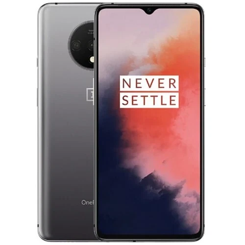 OnePlus 7T HD1905 128 GB - T-Mobile Desbloqueado - Plata Esmerilada Grado C Justo Foto 1 de 1