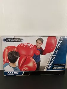 1 PAIO Guanti da Boxe Jumbo Big Boppers Gonfiabili ROSSI - Foto 1 di 5