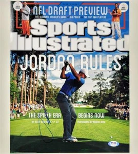 Jordan Spieth signed Sports Illustrated Cover 11x14 photo autograph PSA - Picture 1 of 3