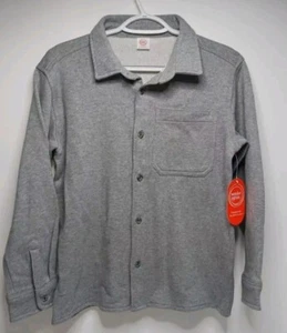 Wonder Nation Boys Long Sleeve Jacket (Grey) Shacket Size Xs (4-5) - Picture 1 of 4