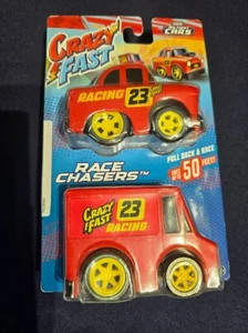 Paquete de 2 cazadores de carreras Crazy Fast Cars, cazadores de carreras - Imagen 1 de 6