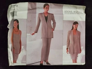 Vogue 2167 Anne Klein Skirt Top Jacket Pants Size 12-14-16 Uncut Sewing Pattern - Picture 1 of 2