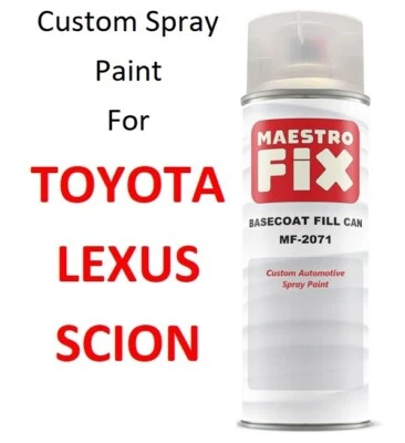 Pintura en aerosol de retoque automotriz personalizada para autos TOYOTA/LEXUS Foto 1 de 4