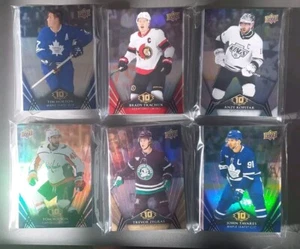 Juego base completo de 120 cartas 2024-25 UD Tim Hortons 10ª EDICIÓN - Imagen 1 de 2