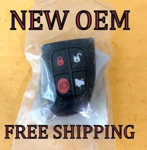 NEW OEM JAGUAR XJ8 S TYPE X TYPE FLIP KEYLESS REMOTE FOB TRANSMITTER NHVWB1U241 - Picture 1 of 2