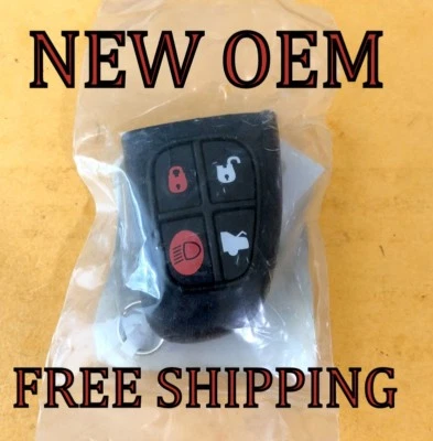NEW OEM JAGUAR XJ8 S TYPE X TYPE FLIP KEYLESS REMOTE FOB TRANSMITTER NHVWB1U241 - Image 1 of 2