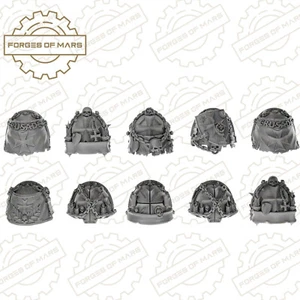 Knights - Black Order - Shoulder Pads - Heavy Serie #2 (x10) - Imagen 1 de 1
