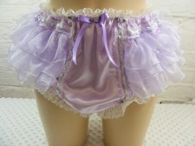 adult baby sissy premium panel panties lingerie knickers men /women - Image 1 of 4