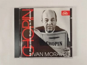 Ivan Moravec Chopin 24 Preludes Ballade In F Minor CD (1996, Supraphon Records) - Foto 1 di 3