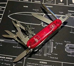 Victorinox Cybertool 34 M Ruby Red 1.7725.T: CT-M (34) #5 Goldman Sachs Logo - Picture 1 of 3