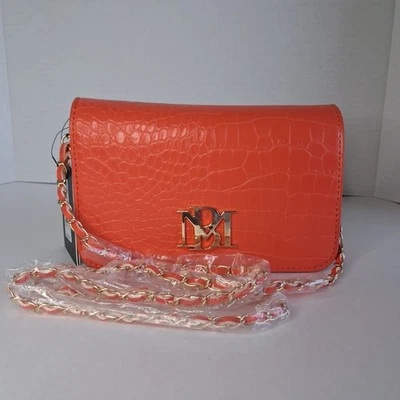 Bandolera pequeña con estampado de cocodrilo Badgley Mischka nueva con etiquetas - ¡Precioso bolso! MSRP 99! Foto 1 de 4