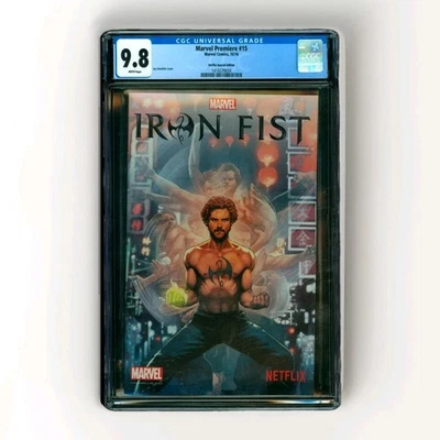 Marvel Premiere #15 CGC 9.8 1st App Iron Fist Netflix Variant Marvel Comics 2016 - Image 1 of 2